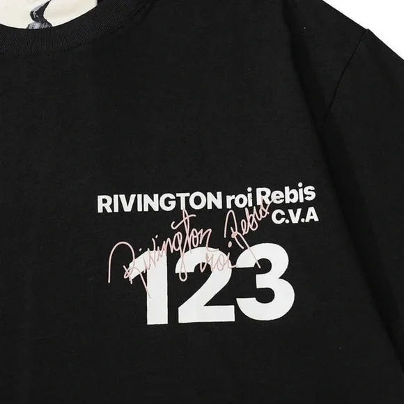 RIVINGTON roi Rebis C.V.A 123 Tee M Oversized UNI​​​ - Picture 2 of 11